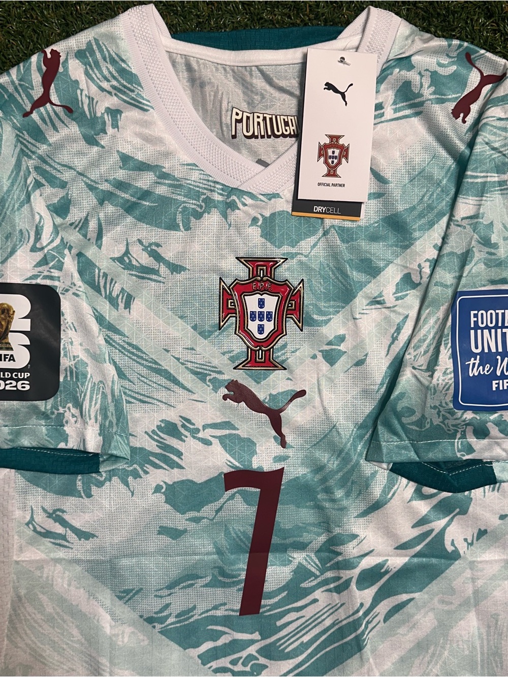 Puma Ronaldo Portugal Away Authentic Men's Player Version Football Jersey - Picture 4 of 8